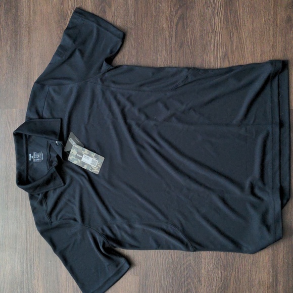 NWT CQR Mens Size Medium Black Polo Shirt - Picture 5 of 6